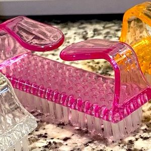 New PINK Jumbo Nail Brush